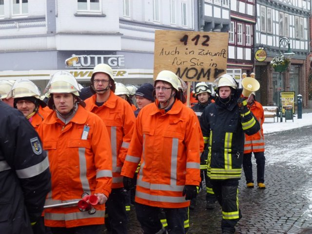 Demo in Northeim vom 09.02.2013